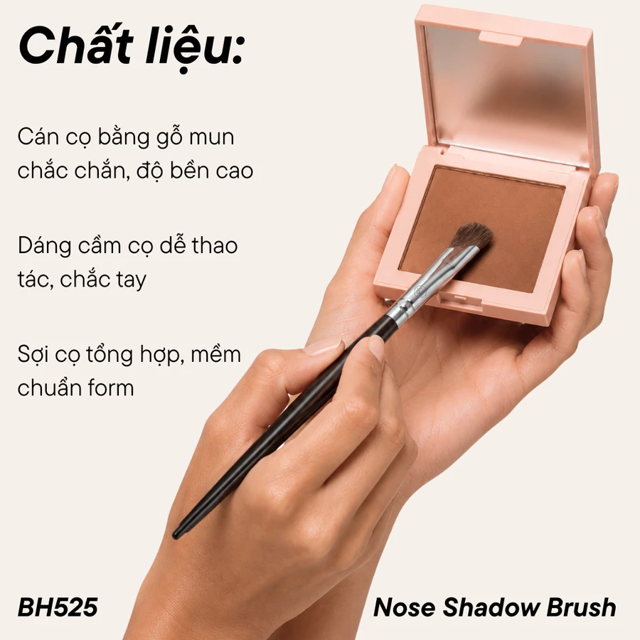 Cọ Tạo Khối Mũi BH Cosmetics Nose Shadow Brush BH525
